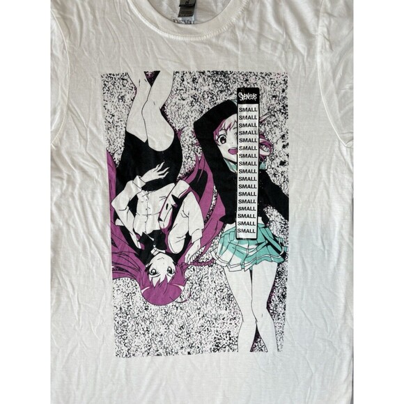 The Devil Is a Part-Timer Shirt Mens Short Sleeve Anime White Crunchyroll Small - Picture 2 of 10